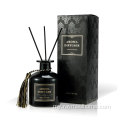 220ml Black Bottle အားကြီးသောအမွှေးနံ့သာ Reed diffuser